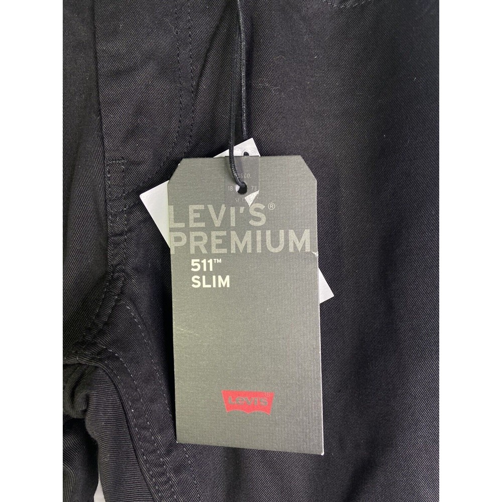 Levi's 511 Slim Scotchlite 3M Reflective Stripe Jeans 191110124 Mens Size 29x32 - Picture 3 of 11